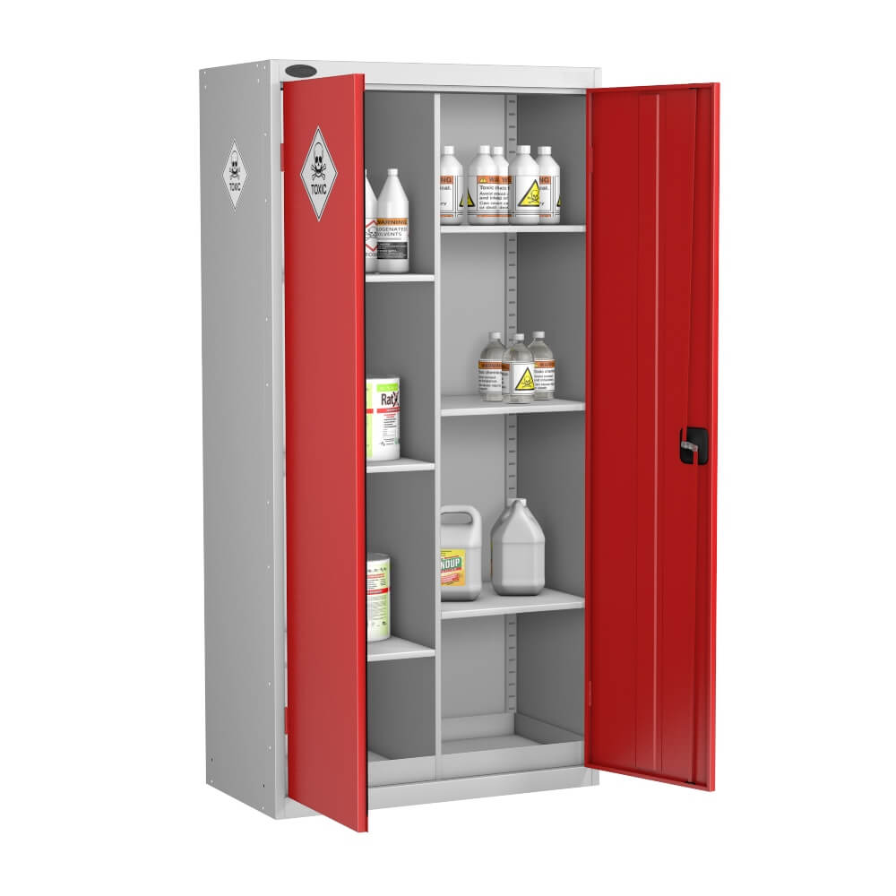 Toxic 8 Compartment Cabinet