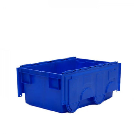 Attached Lid Container 49.5 Litre - Coloured Base with Coloured Lid