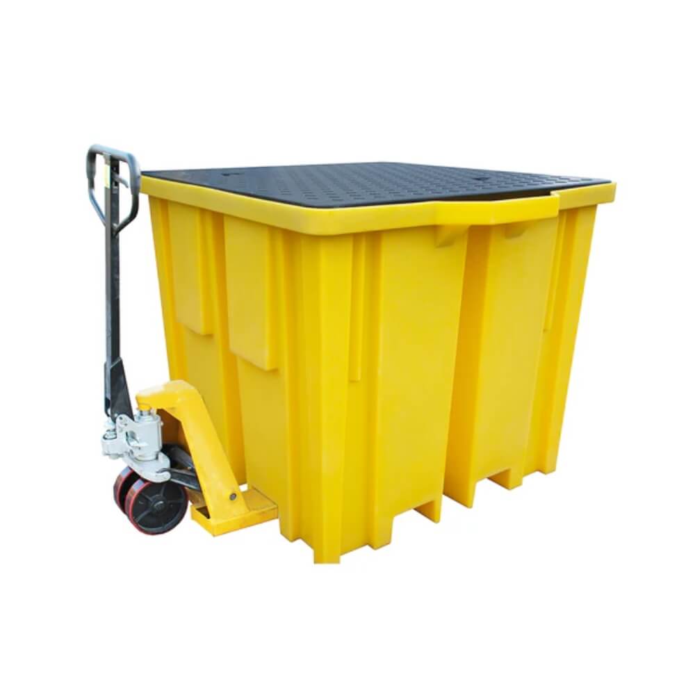 IBC Spill Pallet for 1 IBC - 4 Way FLT Access
