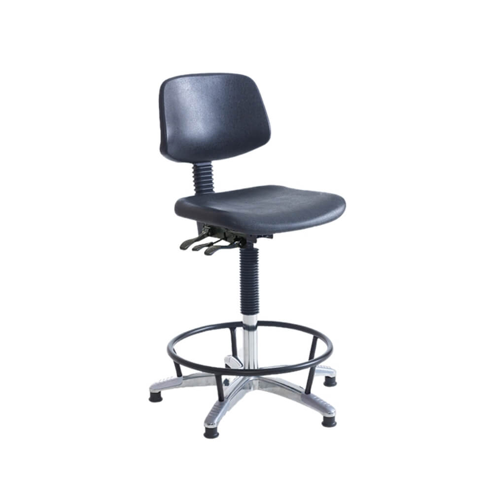 HD.PU3 - Heavy Duty Office Chair With Foot Ring and Feet