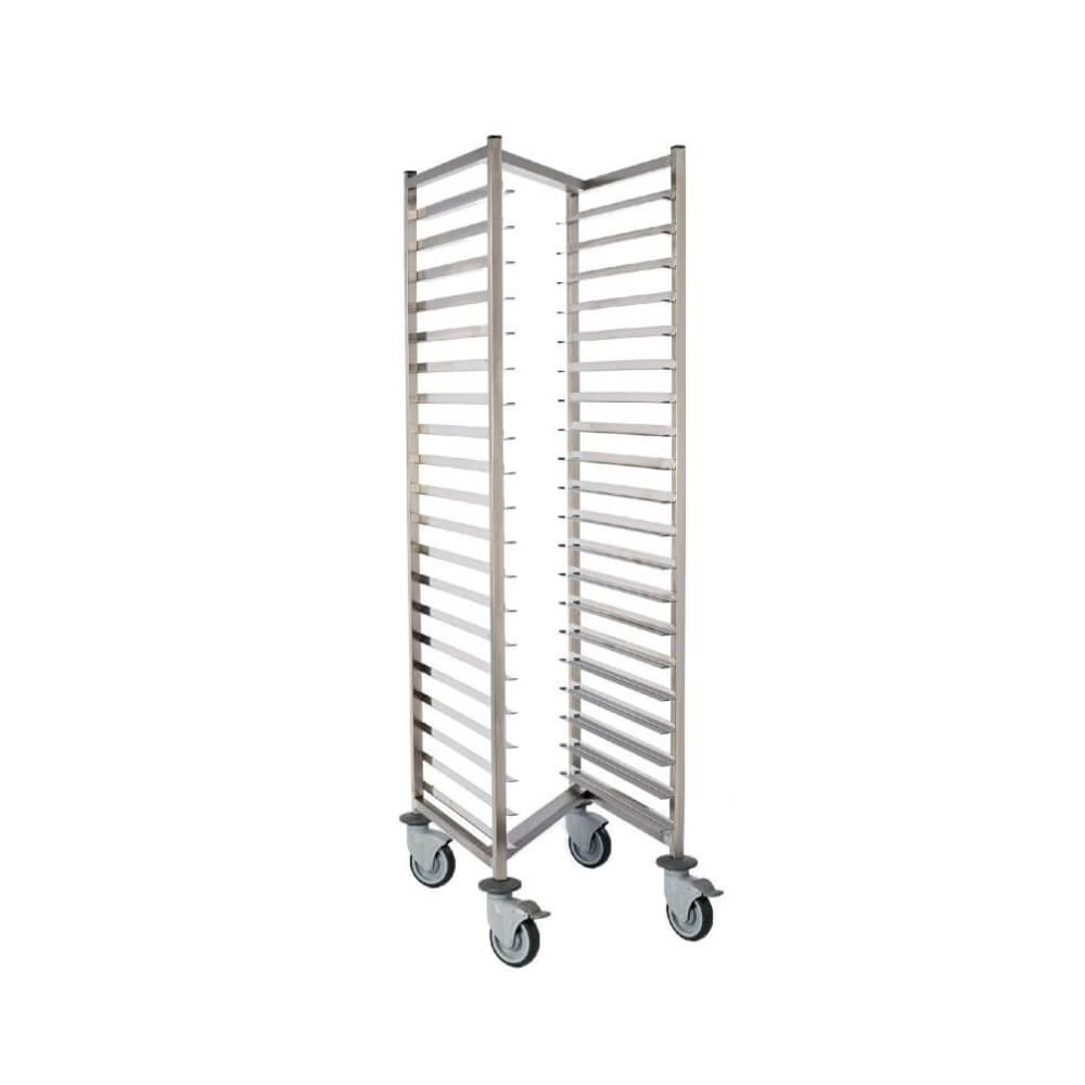Gastronorm Nestable Patisserie Trolley 20 Tier