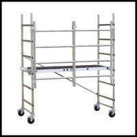 Scaffolding in Aluminium offering easy reach platforms and access towers.