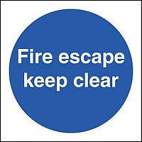 Fire related signage UK