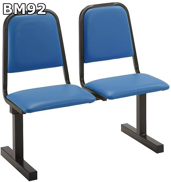Beam seating upholstered and washable
