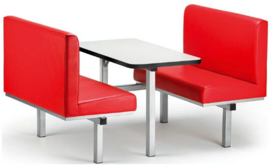 CU38 upholstered canteen unit