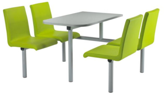 CU66 upholstered canteen unit