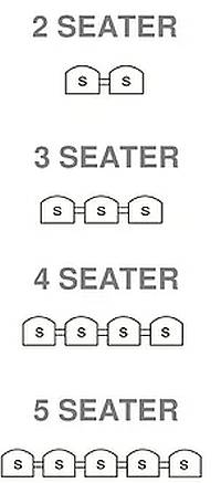 beam seating options