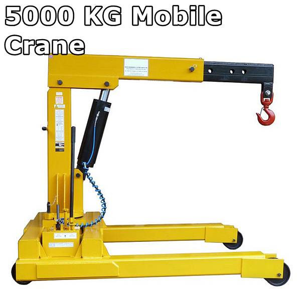 5000 kg mobile workshop crane