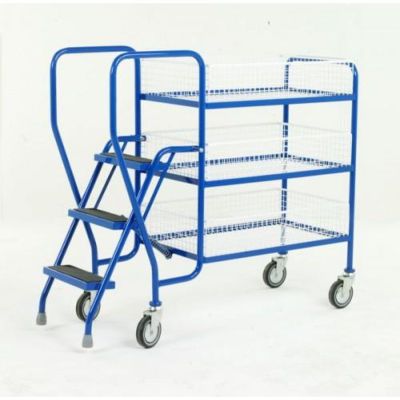Order Picking Trolleys with Steps