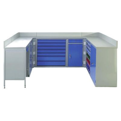 Workstations with Cupboards 400