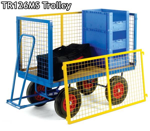 TR126MS caged trolley