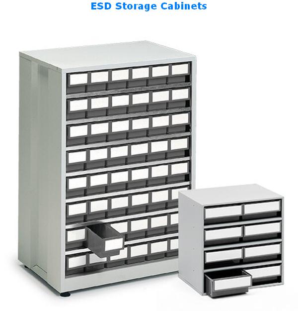 ESD Storage bin cabinets