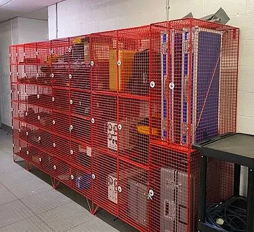 mesh security lockers