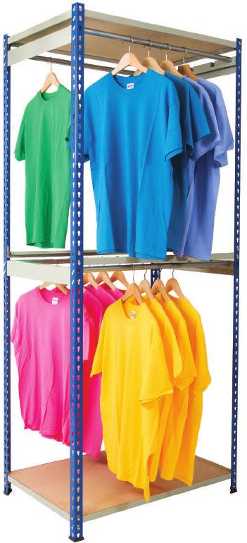 bulk garment hanging system