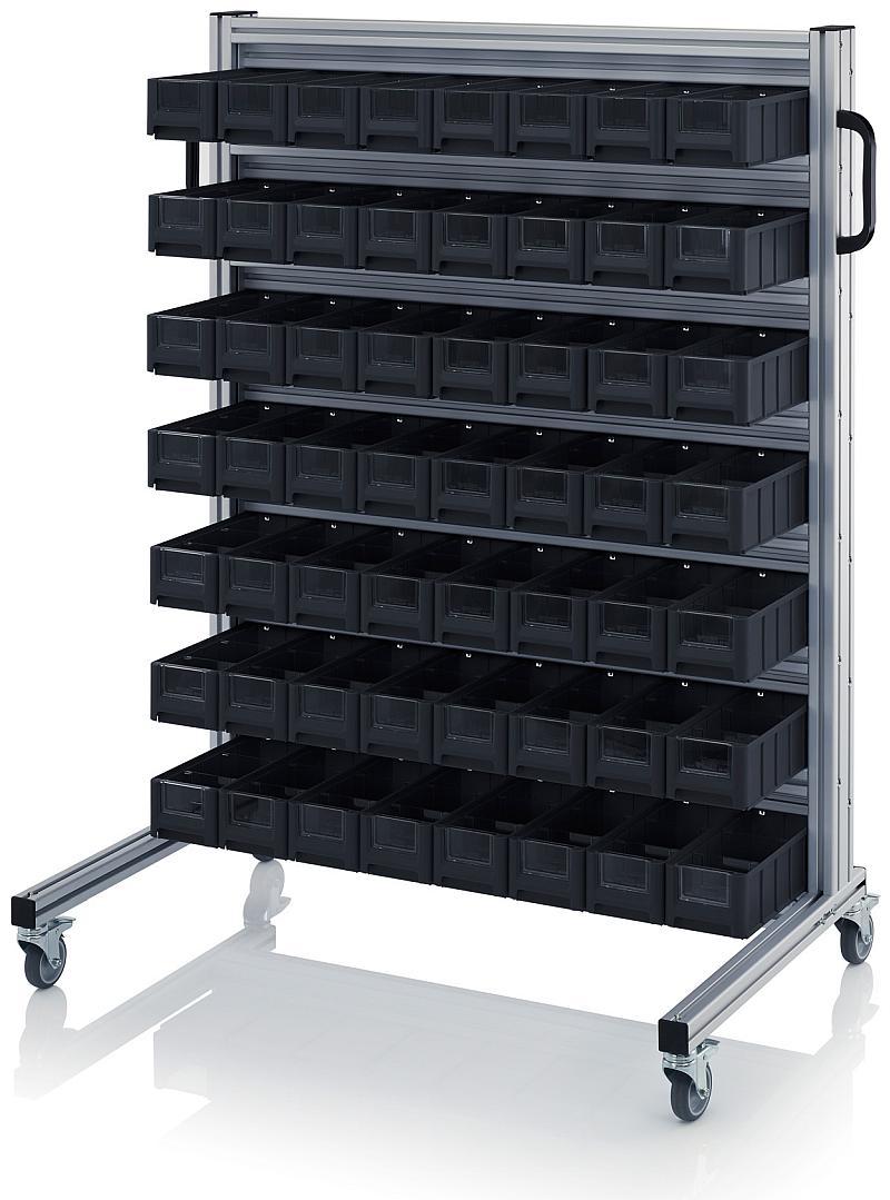 ESD system trolleys for 56 esd containers