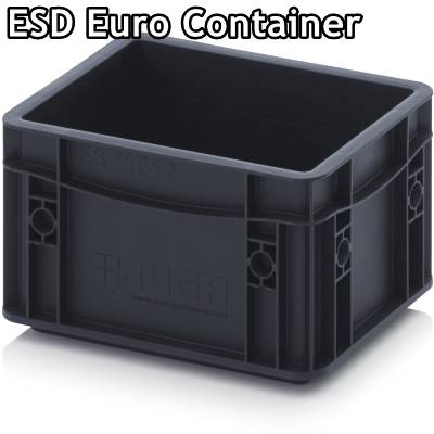 ESD Euro Plastic Containers