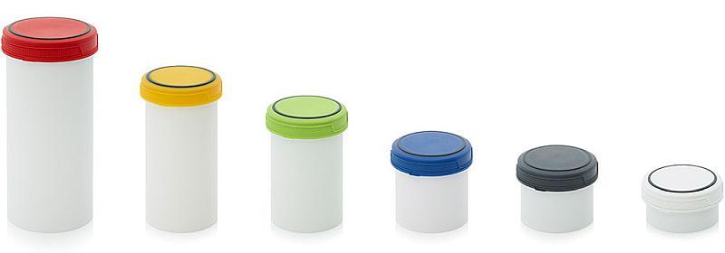 plastic screw top jars