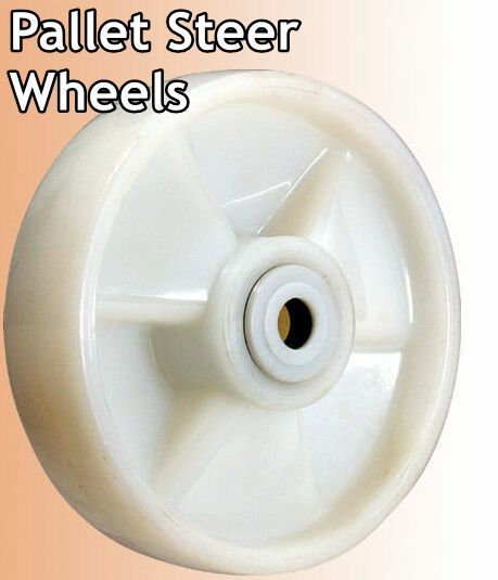 pallet steer wheels