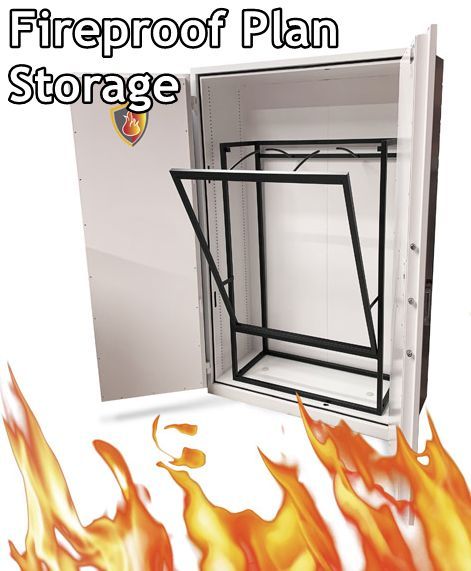 fire proof plan cabinet