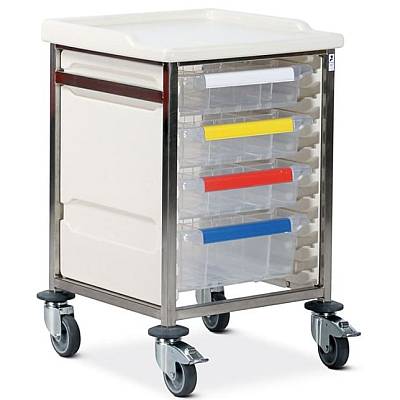 cts1083s1d stainless-steel caretray trolley
