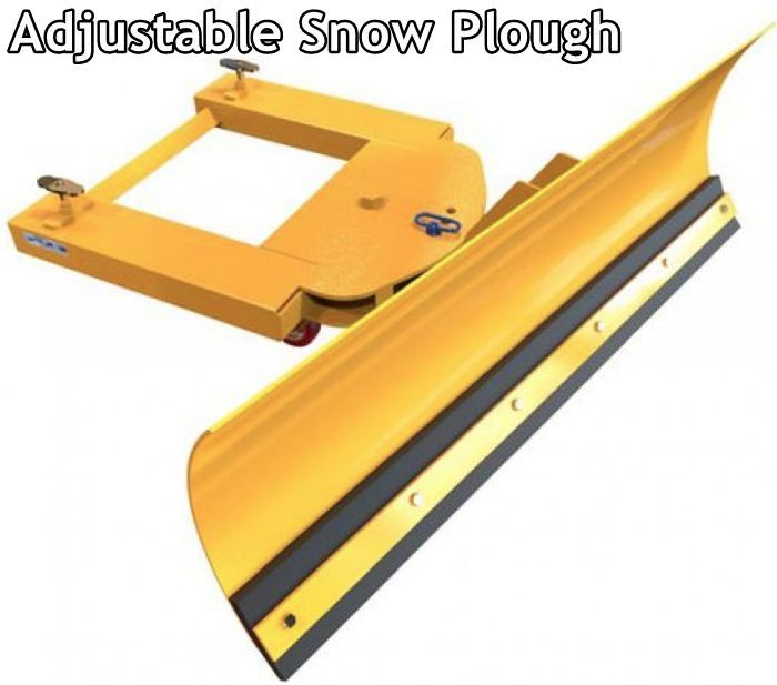adjustable snow plough