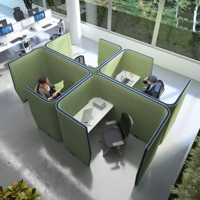 Privacy Workspace Booths