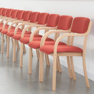 Wood Framed Conference Seating 400