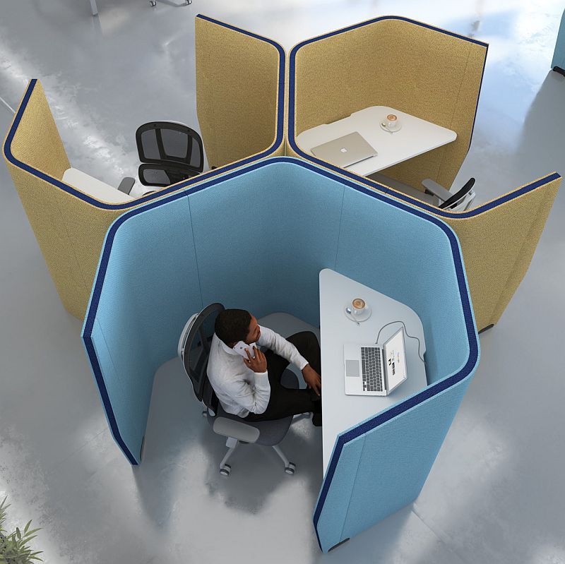 priva acoustic angles hexagons