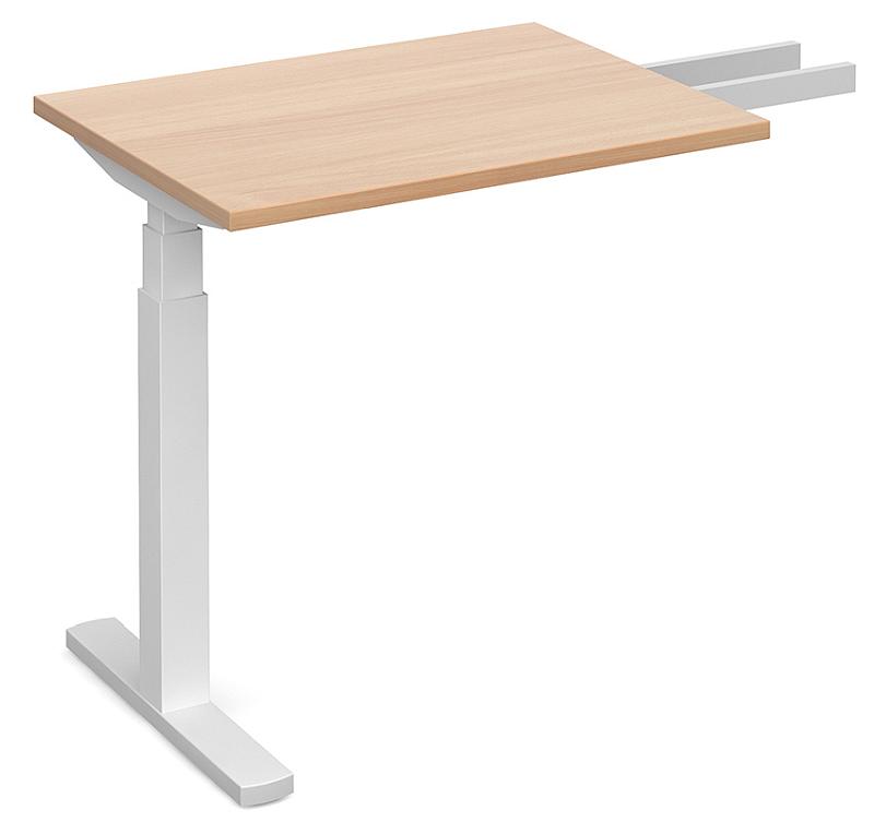 return desk for height adjustable desk