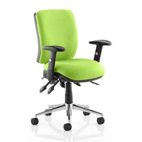 Chiro Medium Back Chair Myrrh Green KCUP0114 600x600
