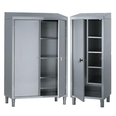 Stainless-Steel Cabinets and Desk Units