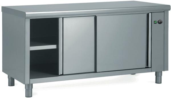 heated stainless steel cabinet