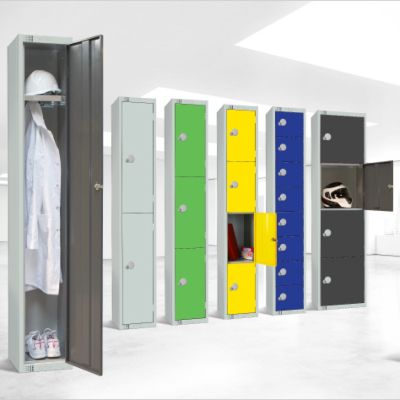 Steel Storage Lockers in Several Colours 400