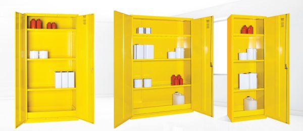 dangerous chemicals storage cabinets