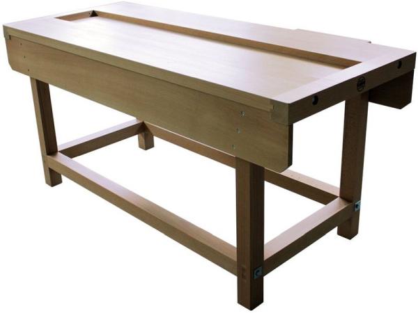 joiners wooden workbench 