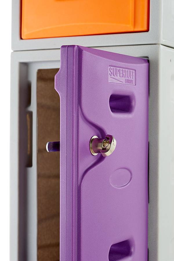 plastic locker cam lock door open