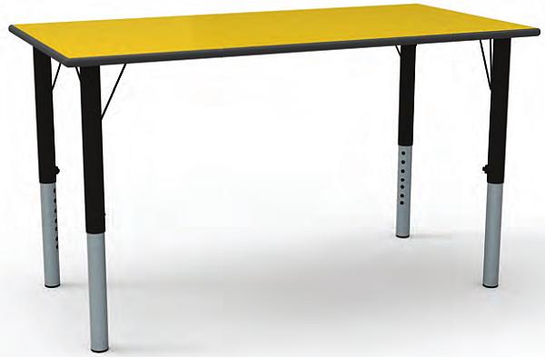 height adjustable rectangular tables