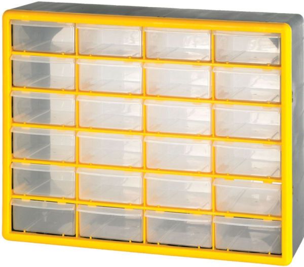 24 compartment storage boxes