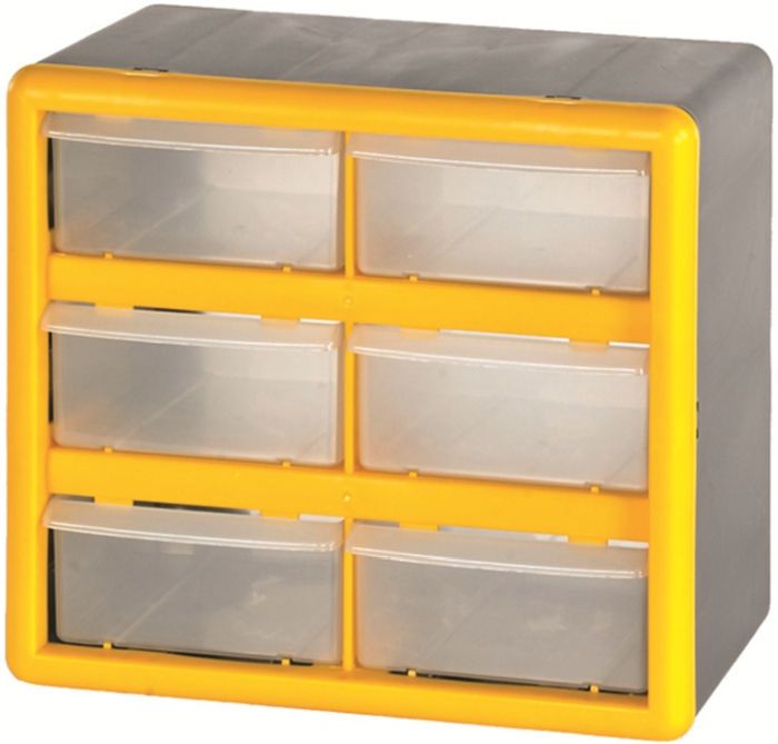 6 compartment storage boxes