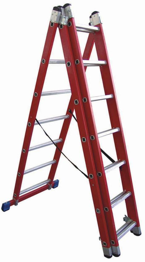 GFL07Z glass fibre combination Ladders as steps