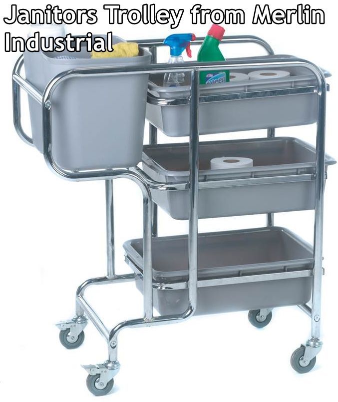 GIC816 collector janitorial trolley