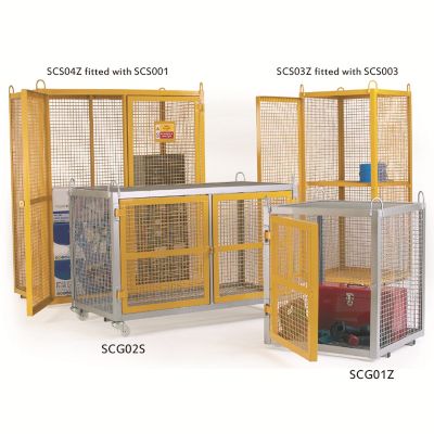 Heavy Duty Security Cages with Lifting Eyes 400