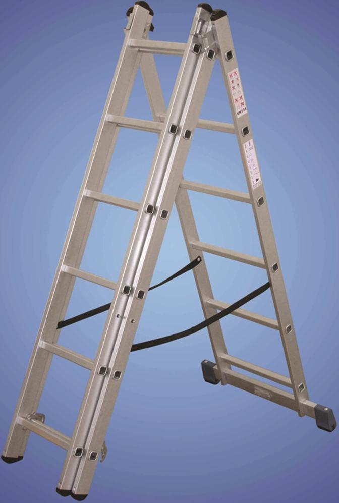 PCL306 professional combination ladder as steps