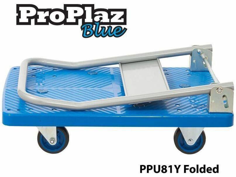 PPU81 blue platform trolleys