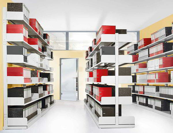 cantilever shelving lever arch files