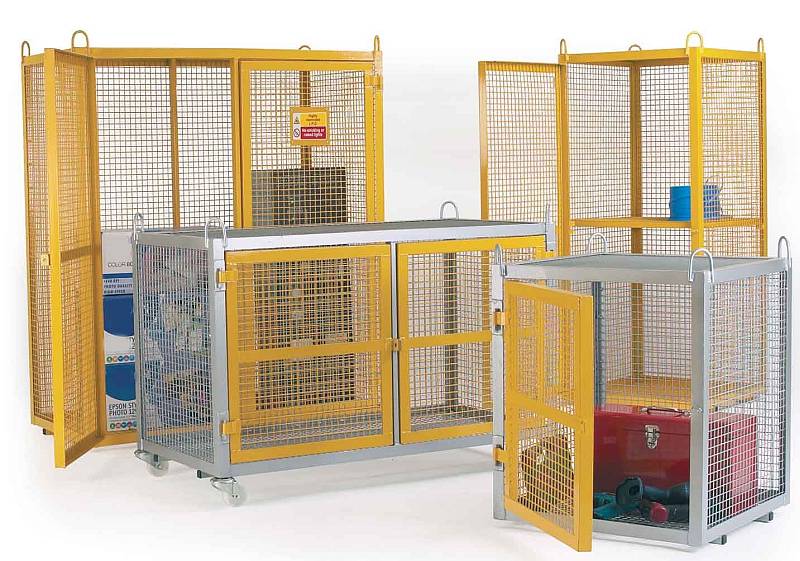 craneable security cages