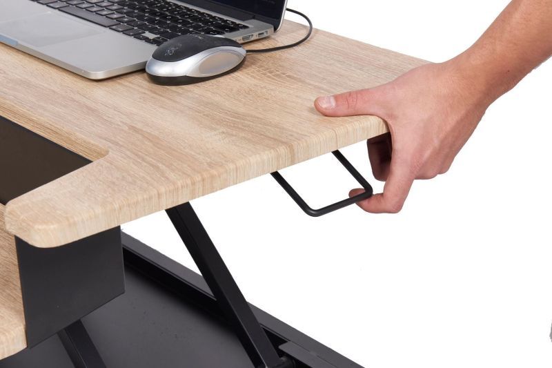 desk height converter adjustment