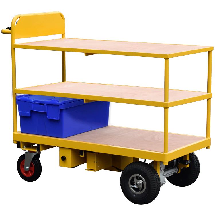 3 shelves electric trolley