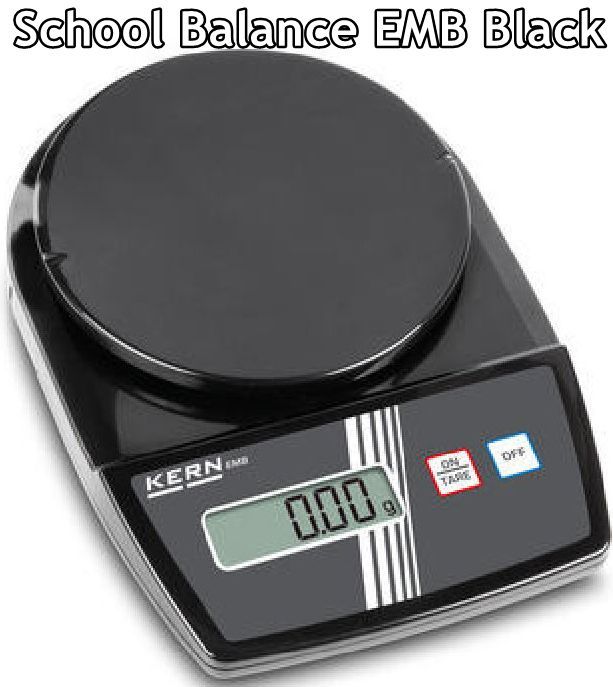 EMB 500 1BE black school scales