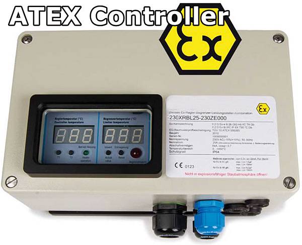 atex controller front view